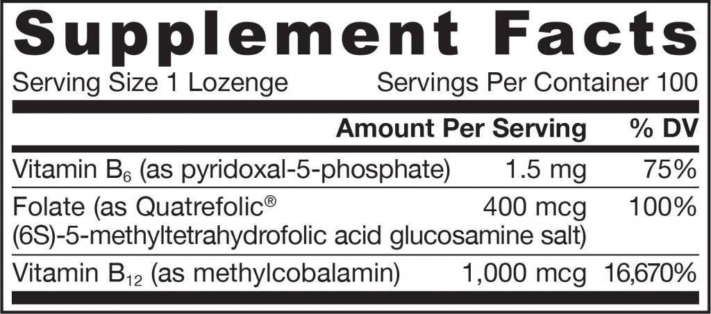 Methyl B-12 1000 mcg & Methyl Folate 400 mcg - 100 Дъвчащи таблетки - Feel You