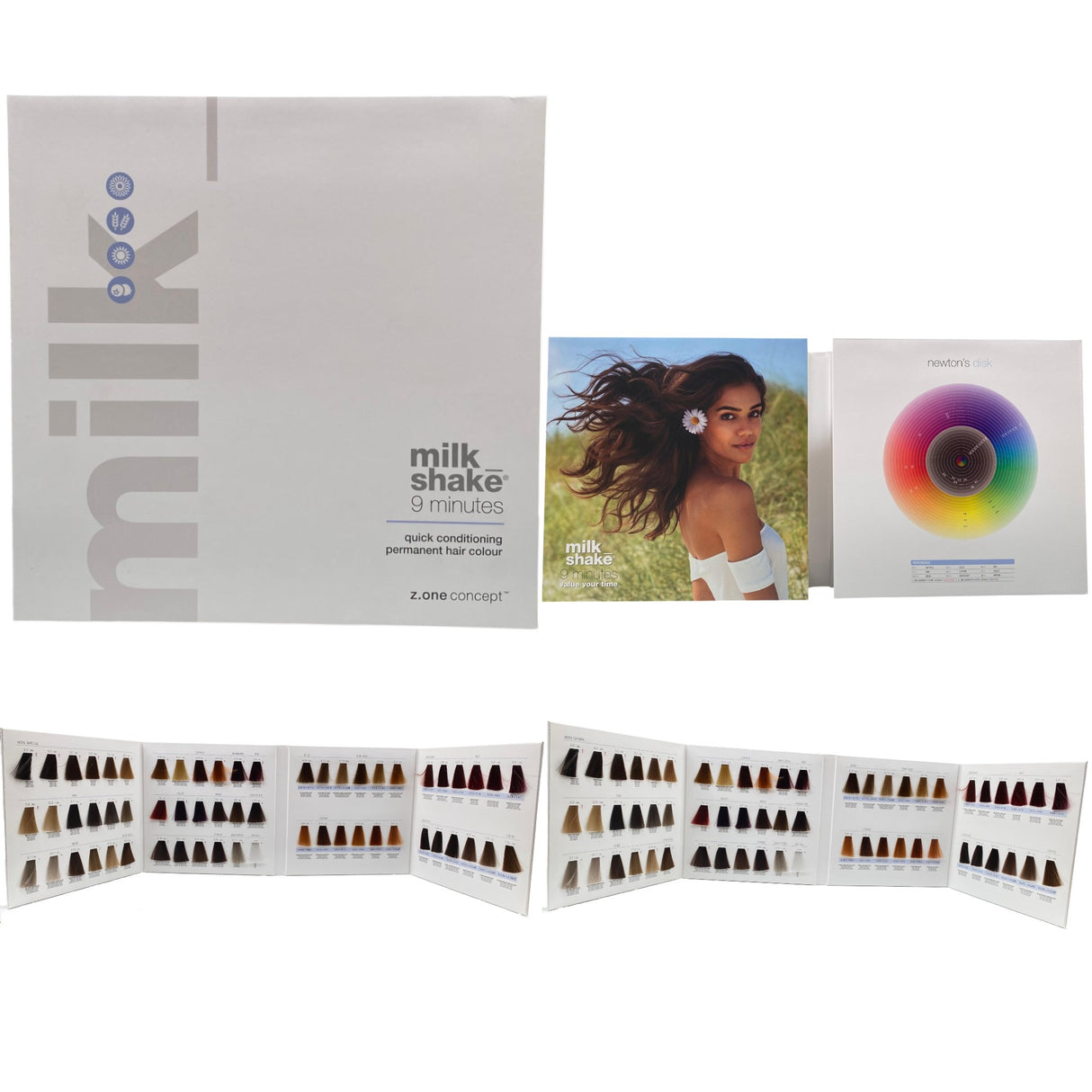 Milk Shake, 9 Minutes, Hair Colour Chart - Feel You