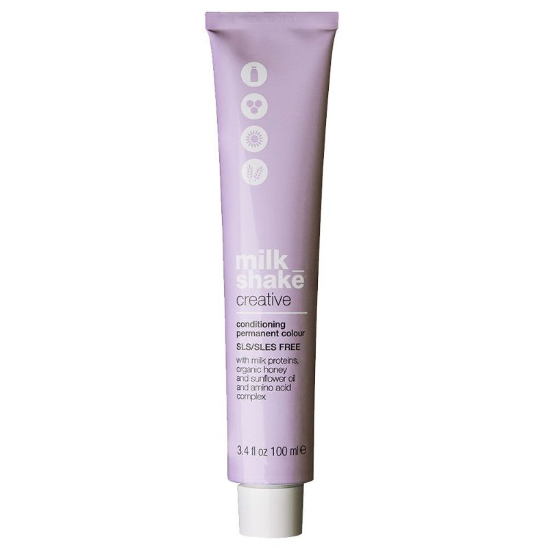 Milk Shake, Creative, SLS/SLES-Free, Permanent Hair Dye, 6.116AA Blonde, 100 ml - Feel You