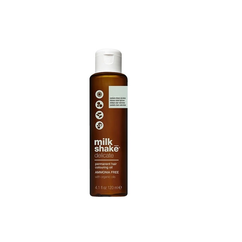 Milk Shake, Delicate, Ammonia-Free, Permanent Hair Colouring Oil, Violet, 120 ml - Feel You