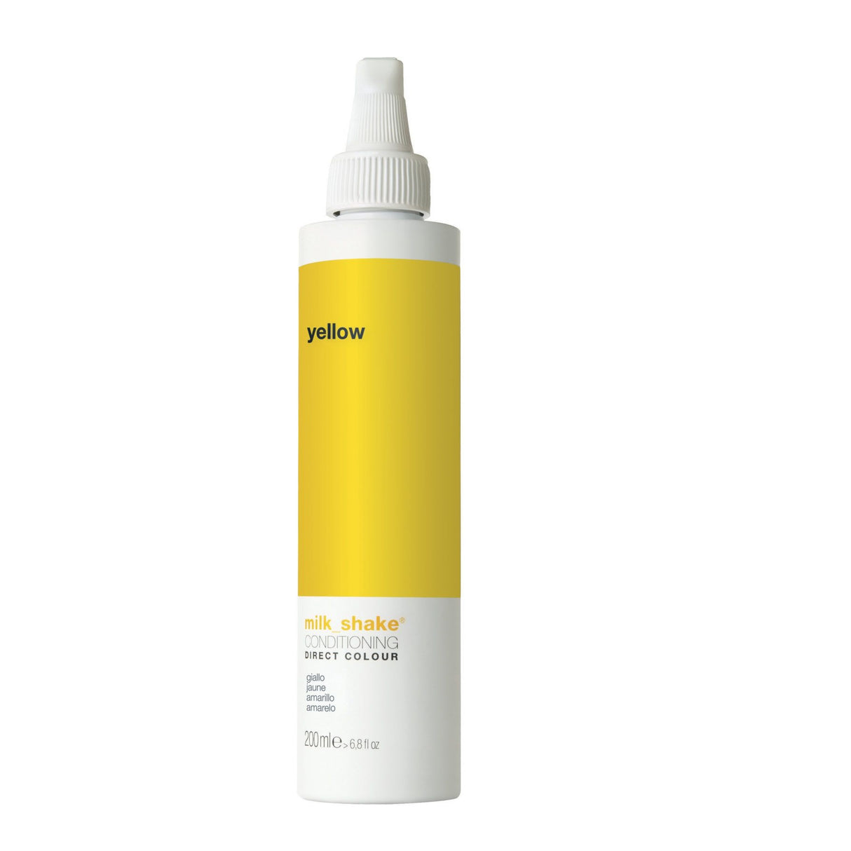 Milk Shake, Direct Colour, Ammonia-Free, Hair Colour Conditioner, Yellow, 200 ml - Feel You