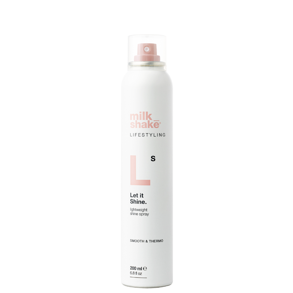 Milk Shake, Let It Shine, Hair Spray, Smooth & Thermo, Light Hold, 200 ml - Feel You