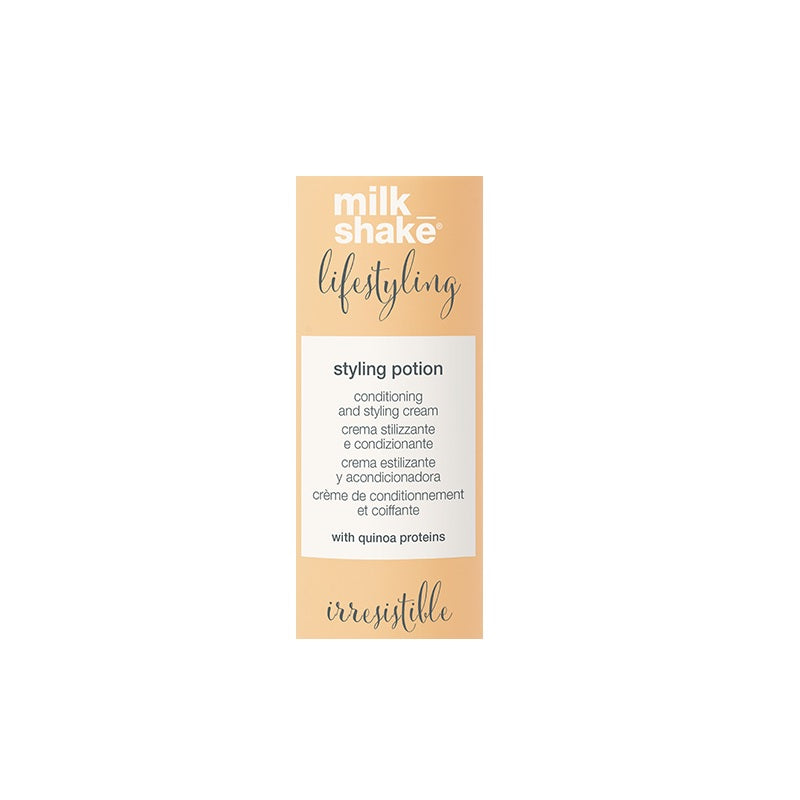 Milk Shake, Lifestyling Styling Potion, Vitamin E, Hair Styling Cream, 10 ml - Feel You