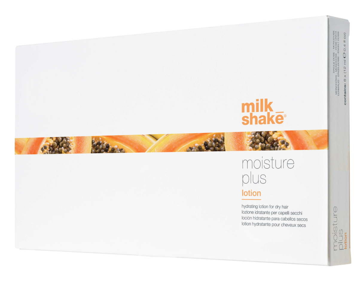 Milk Shake, Moisture & More, Paraben-Free, Hair Lotion Treatment, Deeply hydrates, 12 pcs, 144 ml - Feel You