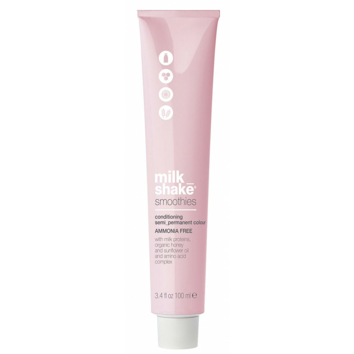 Milk Shake, Smoothies, Ammonia-Free, Semi-Permanent Hair Dye, 77N Medium Blond, 100 ml - Feel You