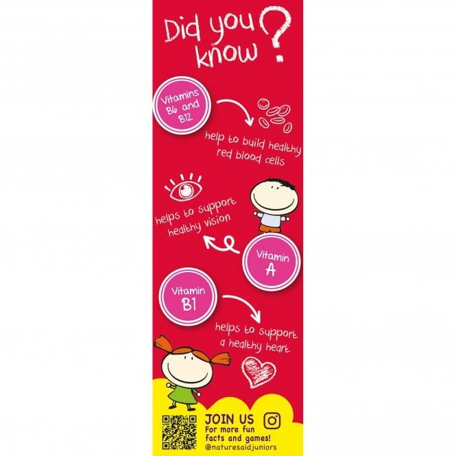 Мултивитаминни капки за деца (Mini Drops Multi-vitamin) 50мл NaturesAid - Feel You