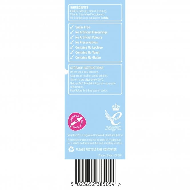 Mini Drops Omega 3 капки за бебета и деца 50ml - Feel You