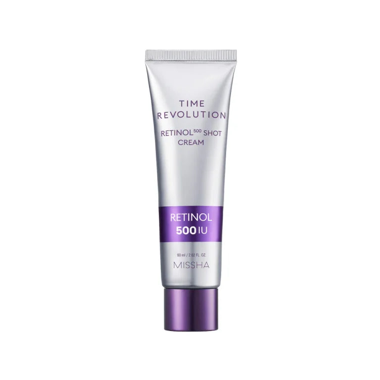 Missha - Time Revolution Night Repair Retinol 500 Shot Cream, 60ml - Feel You