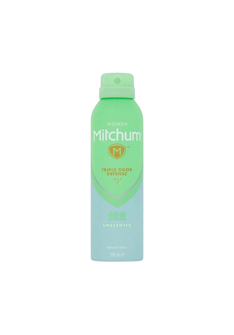 Mitchum, Unscented, Hydrating 48H, Deodorant Spray, For Women, 200 ml - Feel You