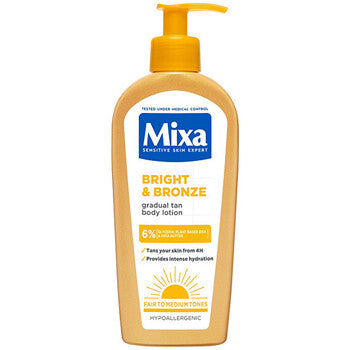 Mixa - Bright and Bronze Milk - Samoopalovací mléko pro postupné opálení - 250ml - Feel You