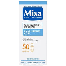 Mixa - Daily Invisible SPF Cream SPF 50 - 50ml - Feel You