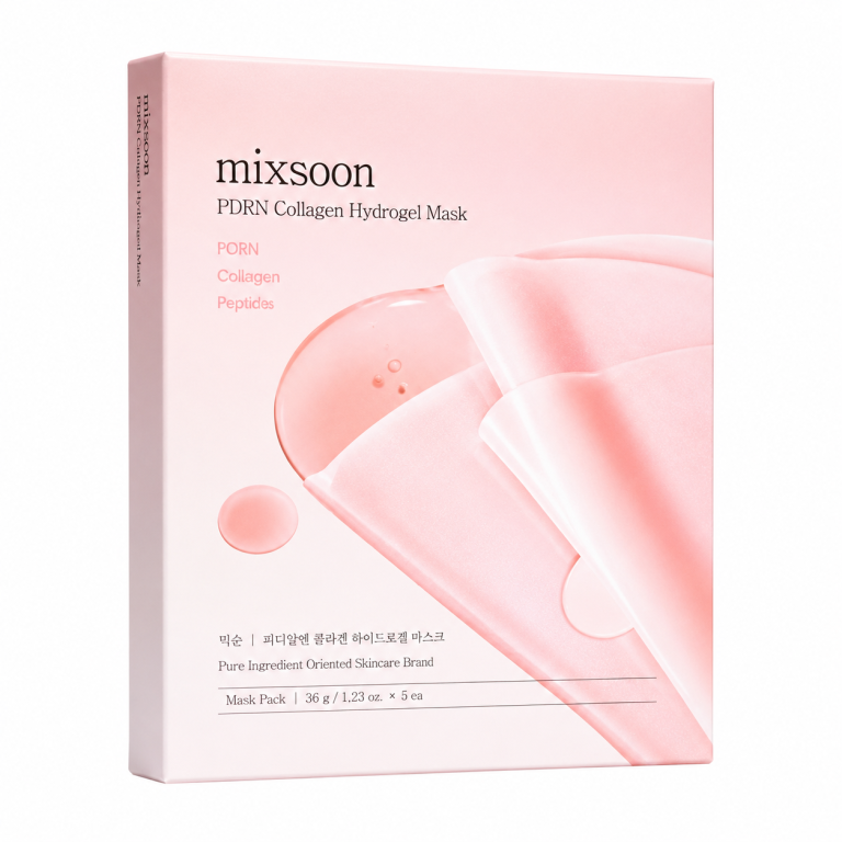 Mixsoon - PDRN Collagen Hydrogel Mask, 5 sheets - Feel You