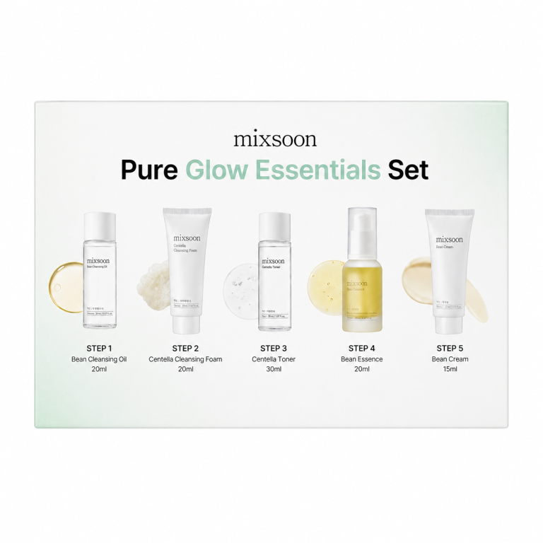 Mixsoon - Pure Glow Essentials Set, 5 items - Feel You