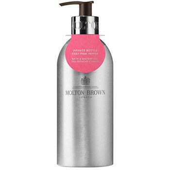 Molton Brown - Fiery Pink Pepper Infinite Bottle - bath and shower gel - 400ml - Feel You