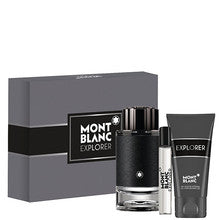 Mont Blanc - Explorer Gift set EDP 100 ml, shower gel 100 ml and miniature EDP 7,5 ml - 100ml - Feel You
