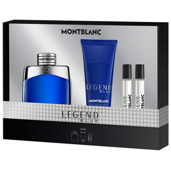 Mont Blanc - Legend Blue Dárková sada EDP 100 ml, sprchový gel 100 ml a miniaturka 2 x 7,5 ml - 100ml