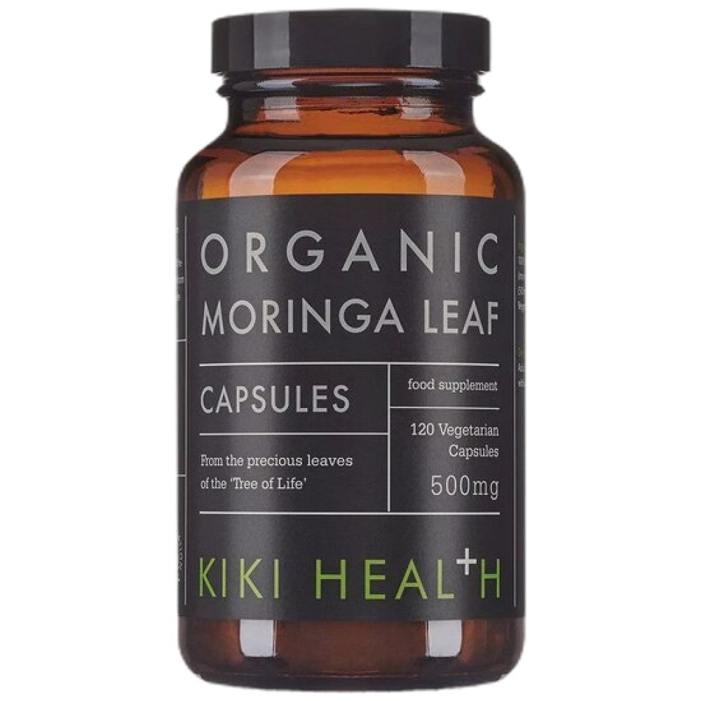 Moringa Leaf Organic 500 mg - 120 капсули - Feel You