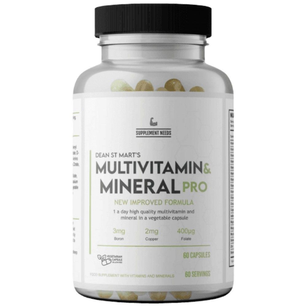 Multi Vitamin and Mineral+ - 60 капсули - Feel You