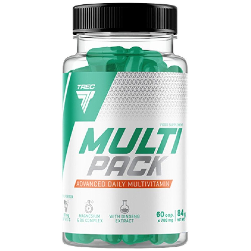 MultiPack | Advanced Daily Multivitamin - 120 капсули - Feel You