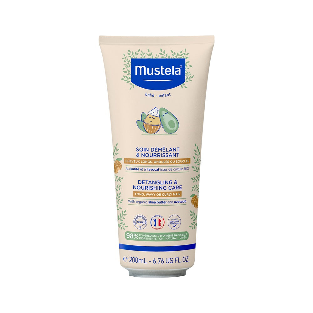 Mustela, Mustela, Shea Butter & Avocado, Hair Cream Treatment, Detangling & Smoothing, 200 ml - Feel You