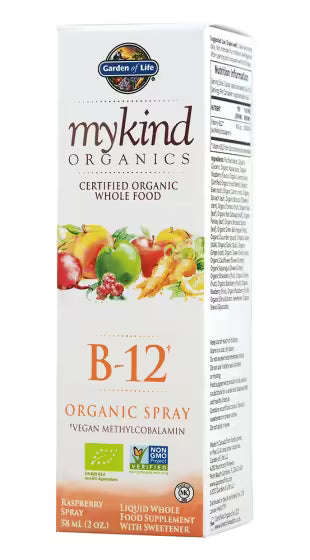 MyKind / B-12 / Organic Spray - 58 мл - Feel You