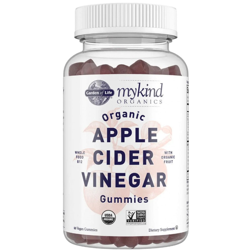 Mykind Organics | Apple Cider Vinegar Gummies - 60 желирани бонбони - Feel You
