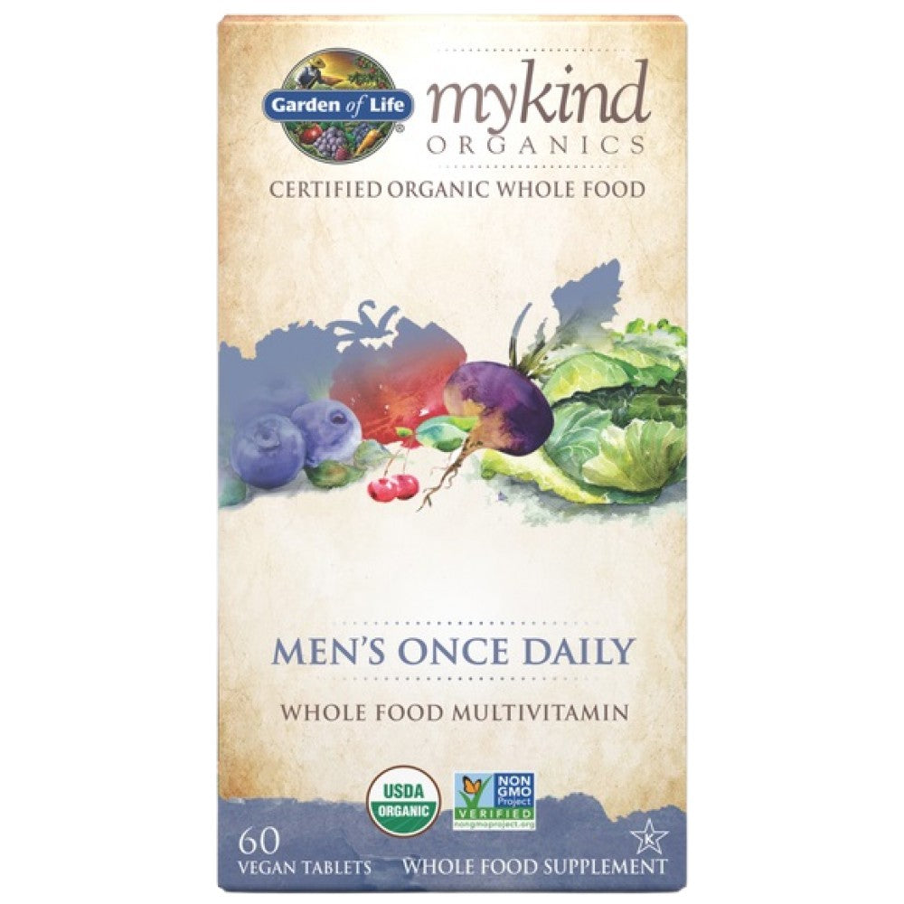 Mykind Organics | Men's Once Daily - 60 Таблетки - Feel You