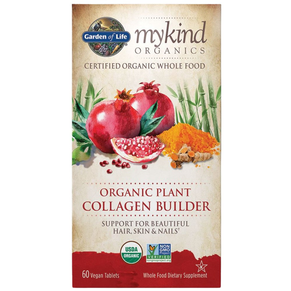 Mykind Organics | Organic Plant Collagen Builder - 60 Таблетки - Feel You