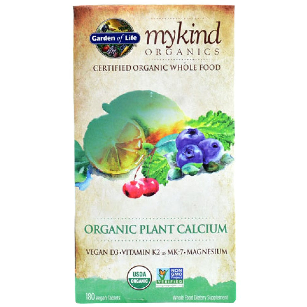 Mykind Organics | Plant Calcium - 180 Таблетки - Feel You