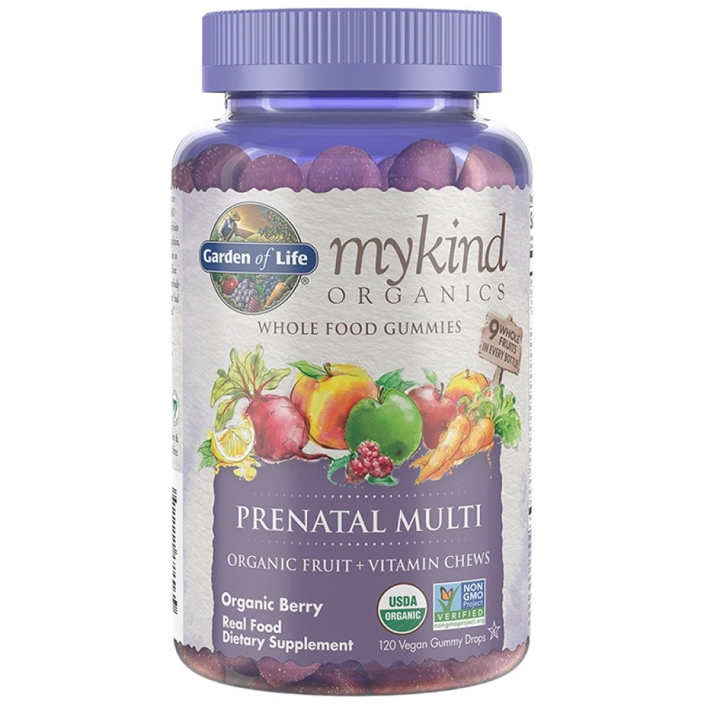 Mykind Organics | Prenatal Multi Gummies - 120 желирани бонбони - Feel You