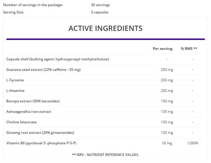 Braintus Focus / Gamer Series 90 капсули - Feel You