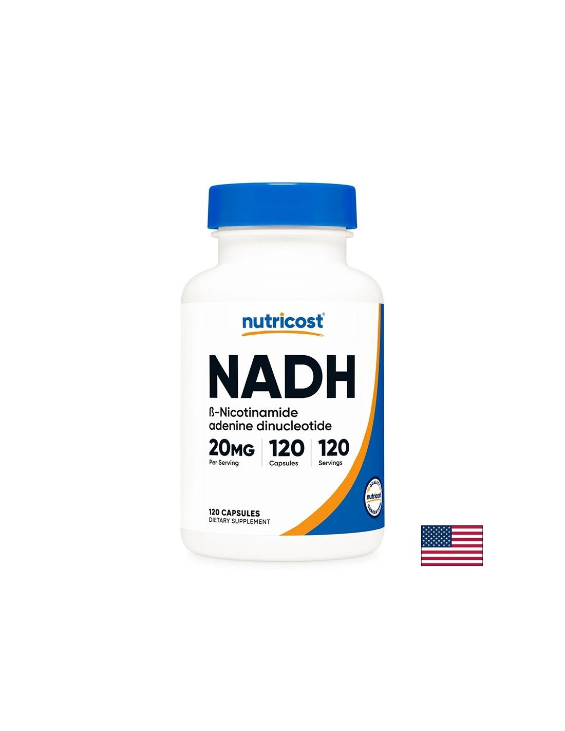 NADH (β-никотинамид аденин динуклеотид) – Фокус и умствена енергия, 20 mg, 120 капсули - Feel You