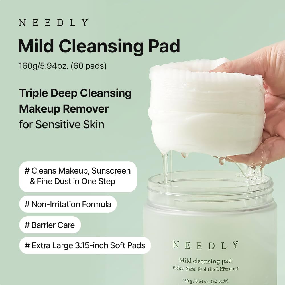 NEEDLY Mild Cleansing Pad 160 g 60 pcs - Feel You