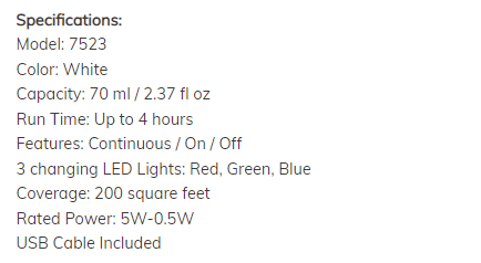 ДИФУЗЕР ЗА ЕТЕРИЧНИ МАСЛА - Feel You