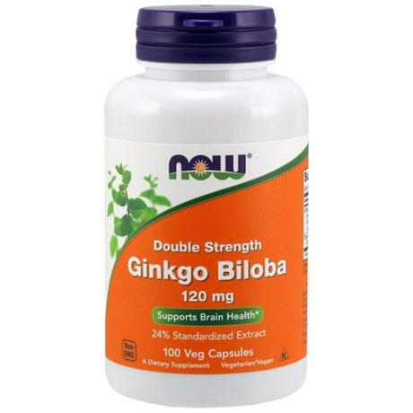Ginkgo Biloba 120 mg / Double Strength - 100 капсули - Feel You
