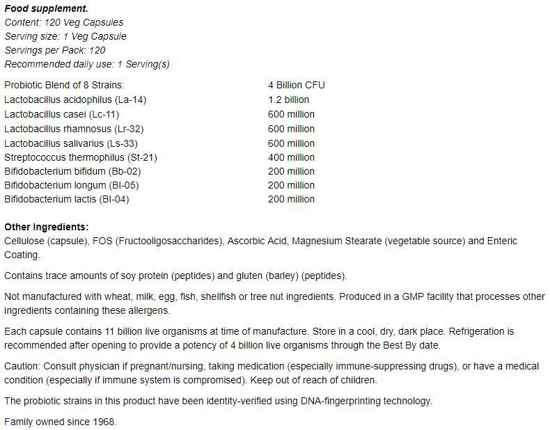 Gr8-Dophilus™ - 60 капсули - Feel You