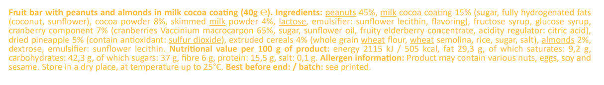 NUTTY - 40 G - Feel You