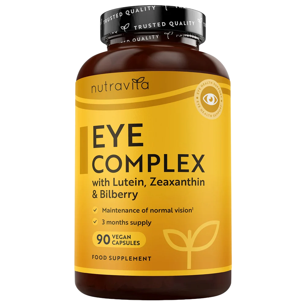 Витамини за очи /натурални/ - Natural Eye Complex 90 веган капсули - Feel You