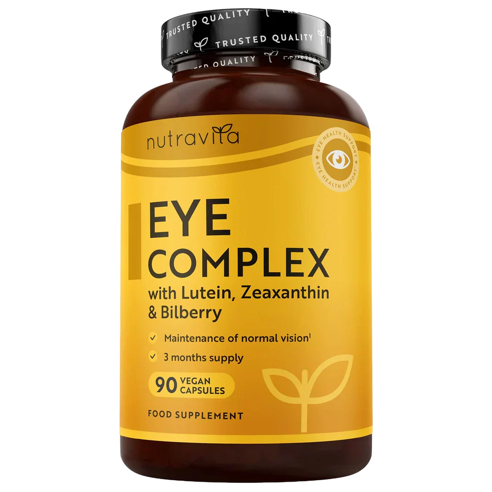Витамини за очи /натурални/ - Natural Eye Complex 90 веган капсули - Feel You