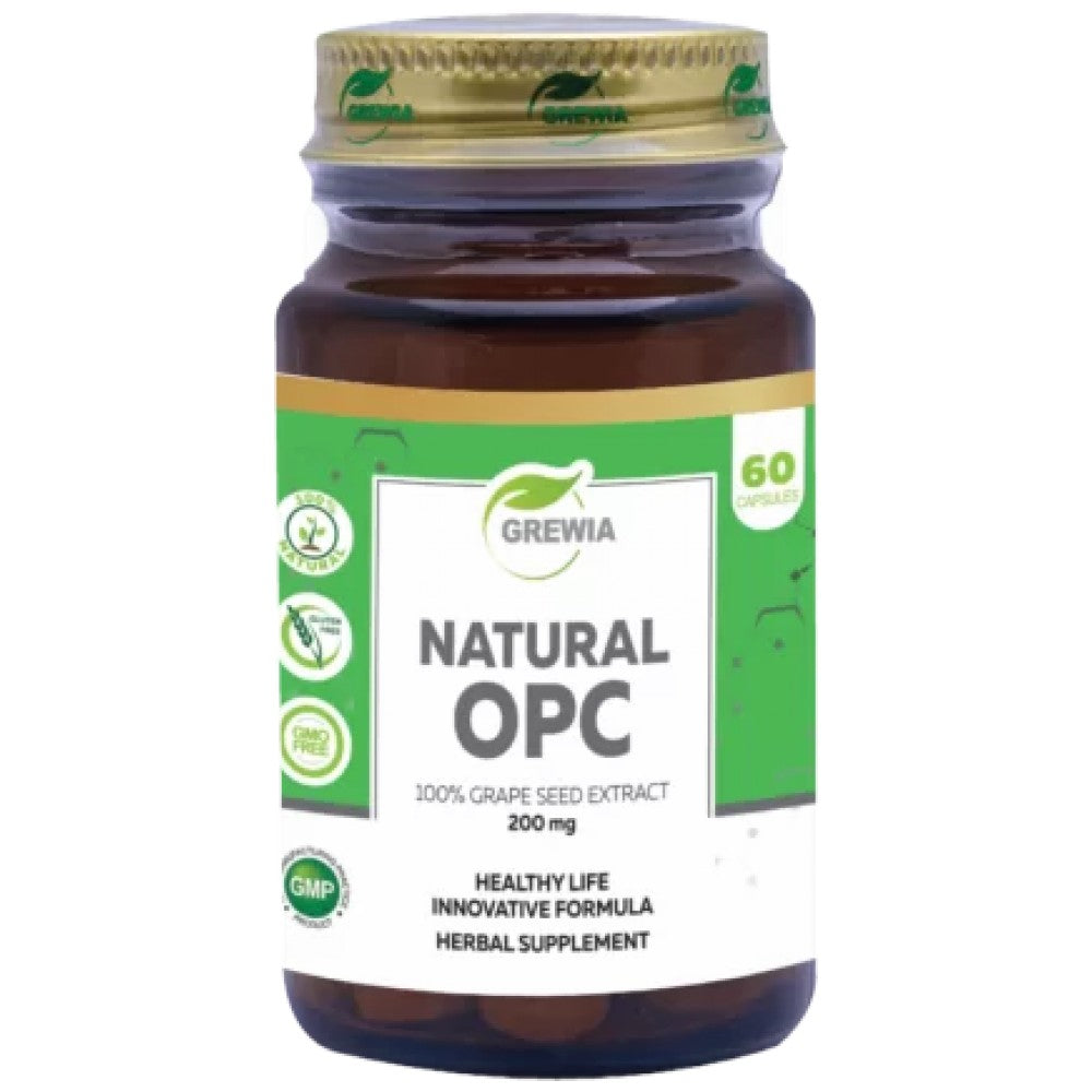 Natural OPC | 100% Grape Seed Extract 200 mg - 60 капсули - Feel You