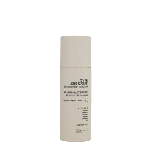 Nerds. - 12% AHA Liquid Exfoliant - 10% Glycolic Acid + 2% Fruit AHAs - 100ml - Feel You