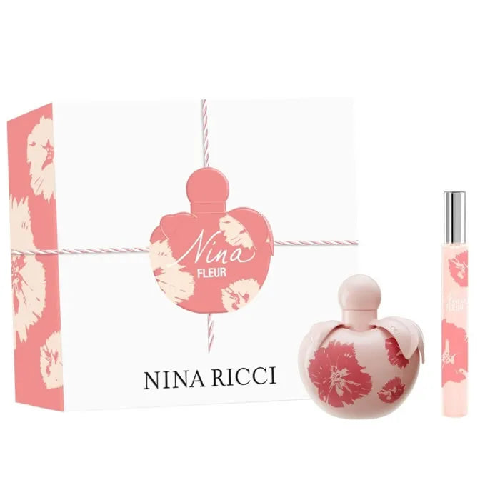 Nina Ricci Nina Fleur Eau De Toilette Spray 50ml Set 2 Pieces - Feel You
