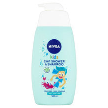 Nivea - 2 in Shower & Shampoo - Baby shower gel and shampoo 2 in 1 with apple scent - 500ml - Feel You