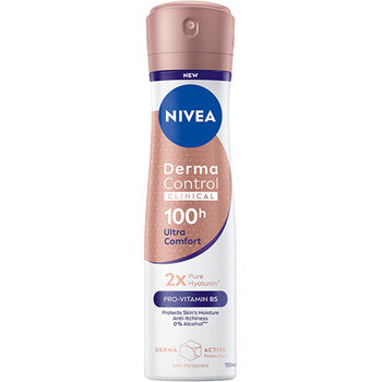 Nivea - Derma Control Ultra Comfort Antiperspirant - Antiperspirant ve spreji - 150ml - Feel You