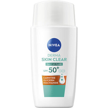 Nivea - Derma Skin Clear Daily UV Fluid SPF 50+ - blemish-prone skin - 40ml - Feel You