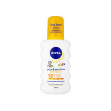 Nivea - Kids Spray SPF 50 + Sun Kids (Pure & Sensitive Sun Spray) 200 ml - 200ml - Feel You