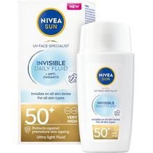 Nivea - Specialist Invisible Daily Fluid SPF 50+ - Face sunscreen fluid - 40ml - Feel You