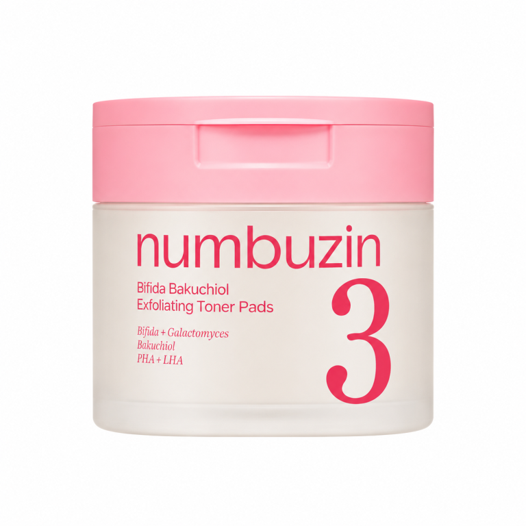 Numbuzin - No.3 Bifida Bakuchiol Exfoliating Toner Pads, 190ml (70 pads) - Feel You