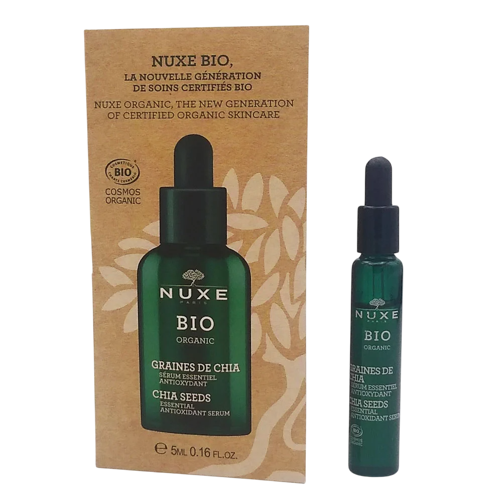 Nuxe, Bio Organic, Chia Seeds, Antioxidant, Serum, For Face, 5 ml *Sample - Feel You