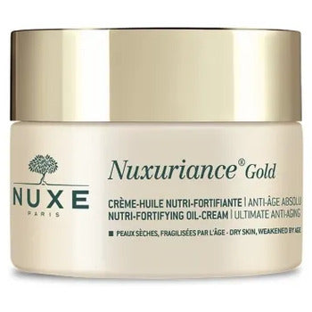Nuxe - Nuxuriance Gold Nutri-Fortifying Oil-Cream - Regenerating anti-aging cream for dry skin - 50ml - Feel You